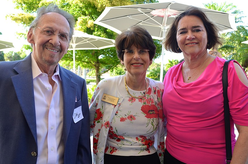 Don Orr, Susan Chapman, Vice Mayor of Sarasota, and Linda Gross, Advice