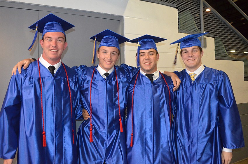 Brett Klein, Keith Serr, Christopher Smyth and Bryson Kelly