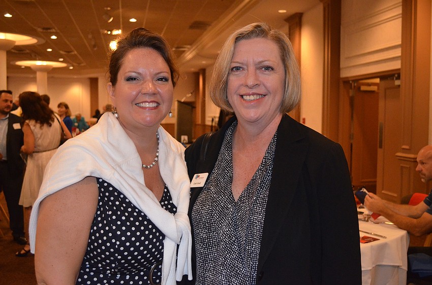 Veronica Brandon Miller with Col. Linda Gould