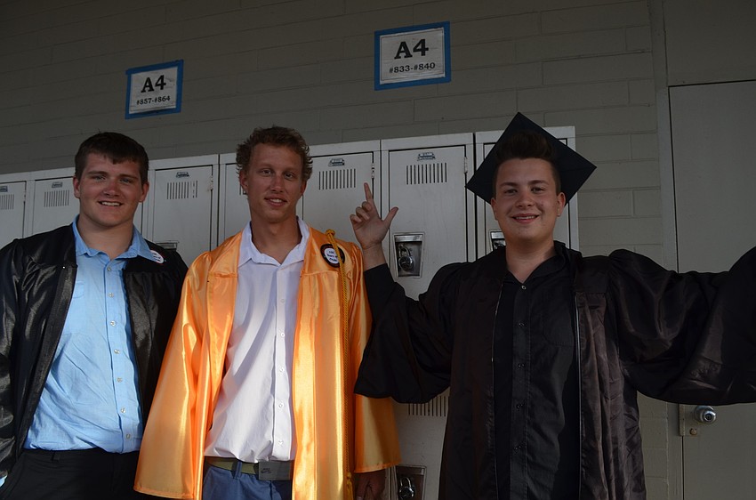 Alex Copelan, Jack Famiglietti and Hunter Harris