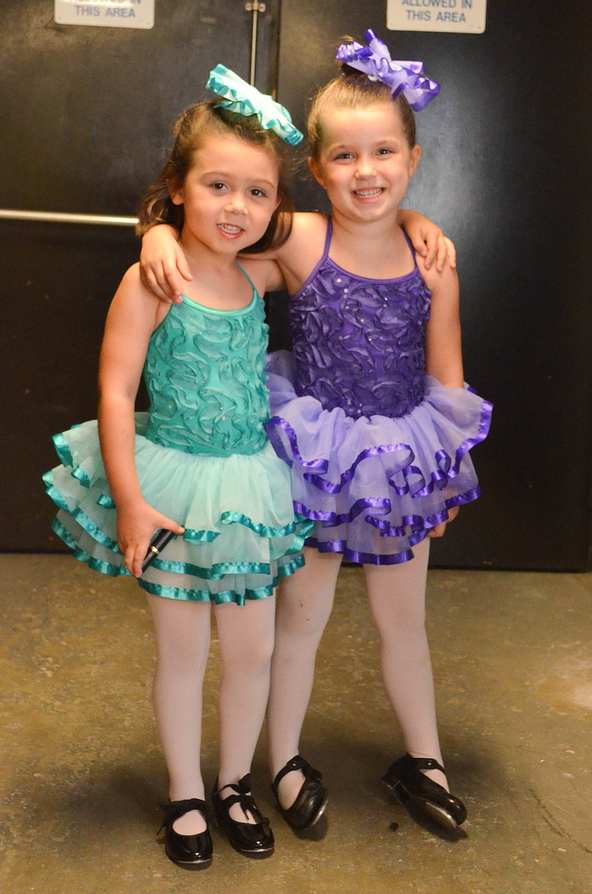 Aden Rodriguez, 5, and Kayla Christensen, 5.