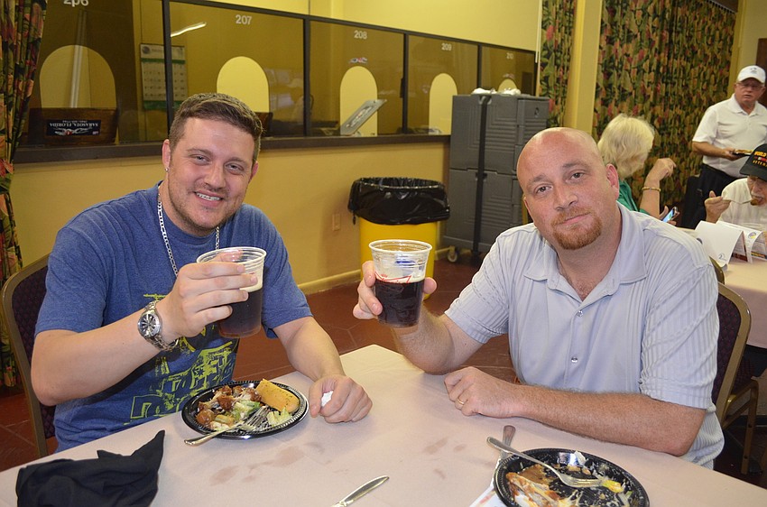 Robert Remy and Jordan Valenza