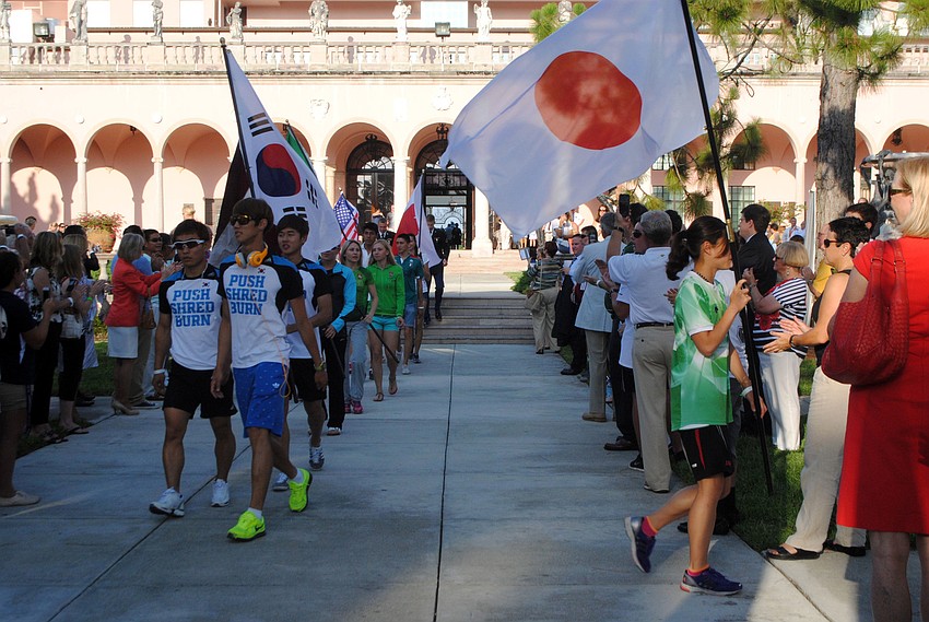 The 2014 Modern Pentathlon World Cup Final athletes