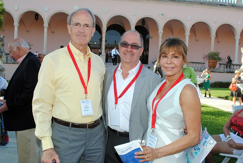 Tom Charters with Kirk and Chris Voelker