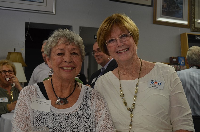 Anne Johnson and Maureen Williams