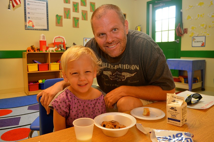 Kara and Jeff Young spend time together.