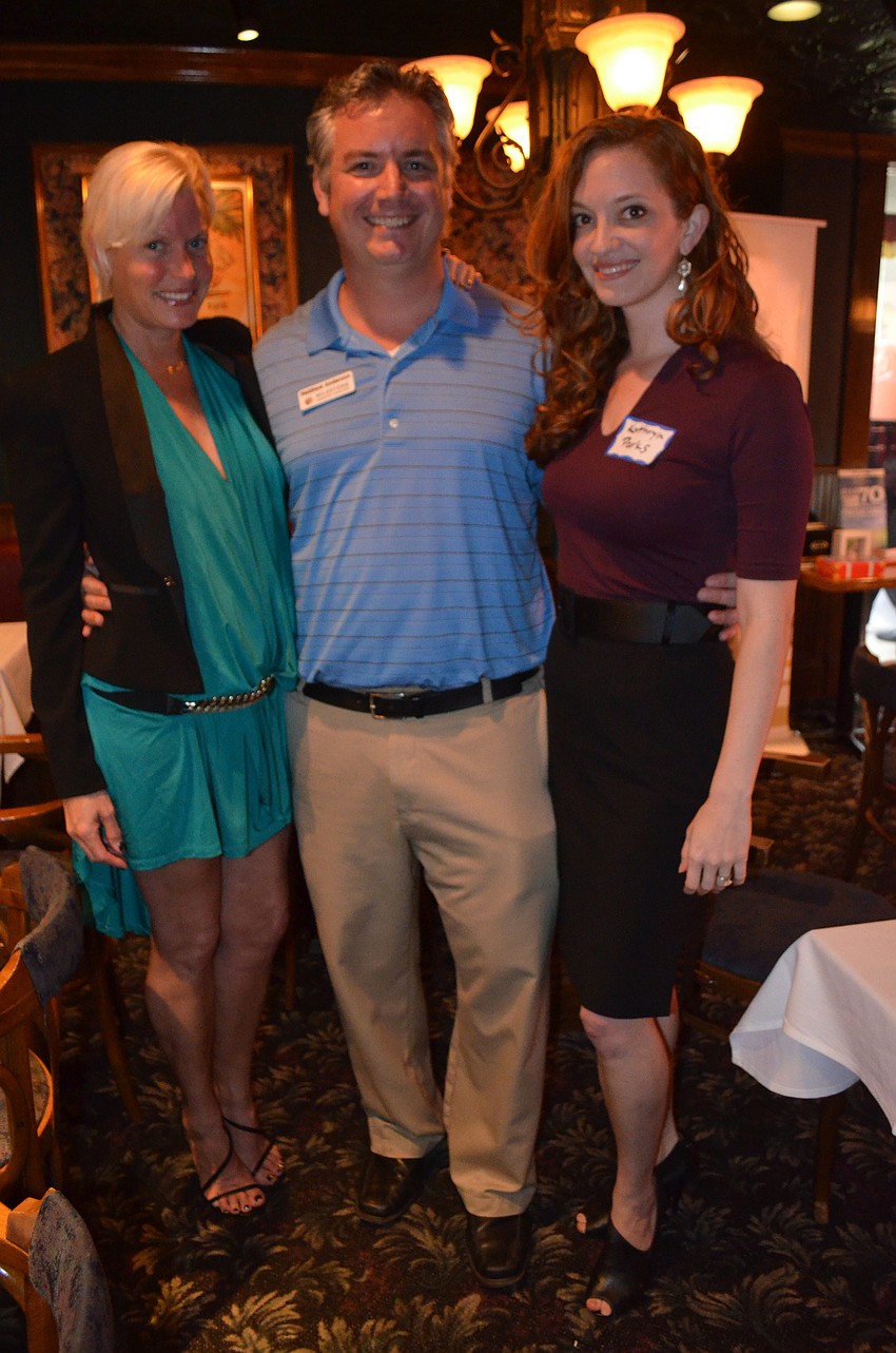 Brooke Asher, Matthew Anderson and Kathryn Parks