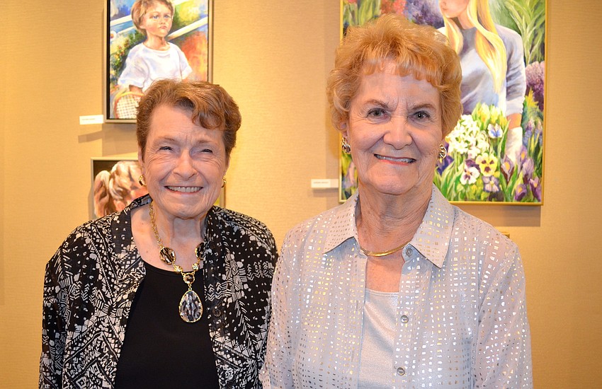 Sandy Armitage and Joan Hopkins