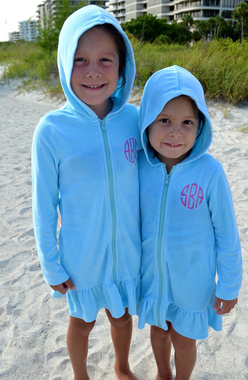 Abby Bigger with her younger sister, Sophie