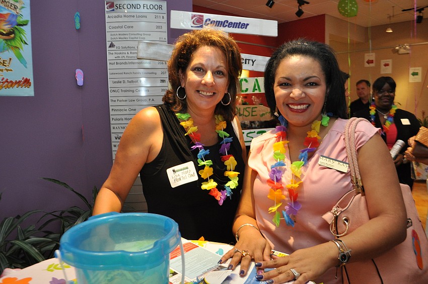 Lisa Hodo, of MedTel Cloud, and Isabel MacGloan, of Mary Kay