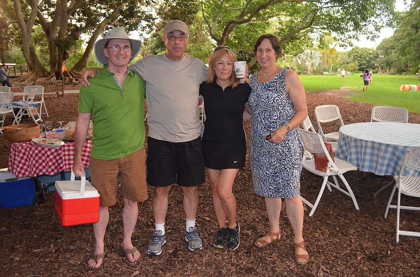 David Denton, Barry and Rita Mazer and Ilene Denton