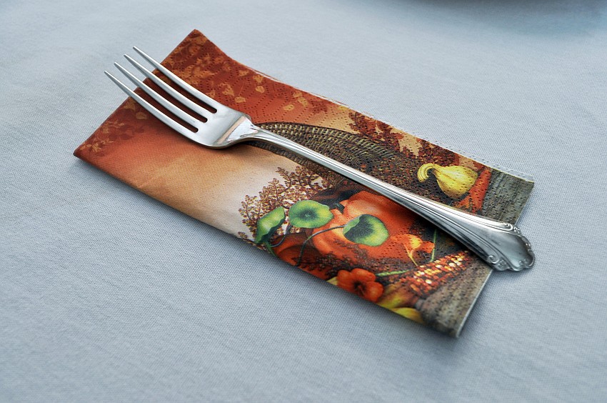 Longboat Island Chapel members enjoyed a Thanksgiving Dinner summer social Thursday, July 31.