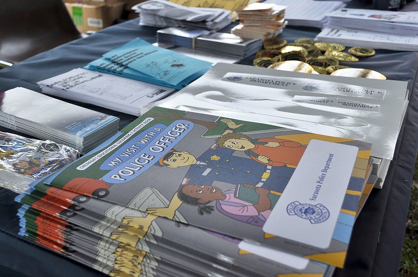 Crime prevention resources were available at National Night Out Against Crime.