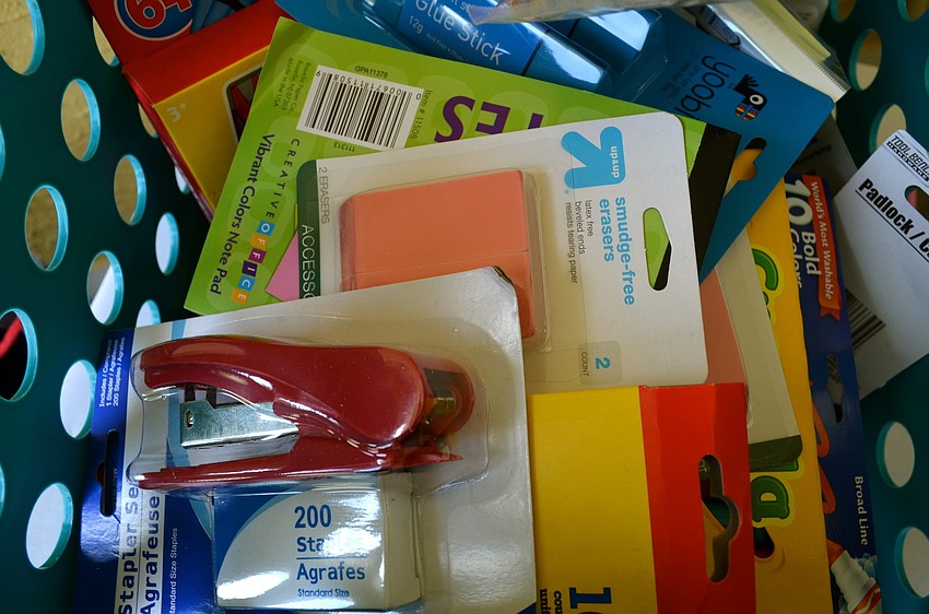 Donated supplies benefit Hope Kids Community organization.