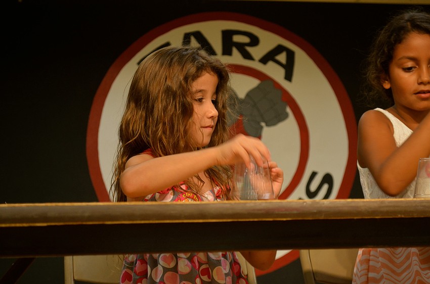 Isabella Oliveira performs a choreographed routine to Anna Kendrick's 