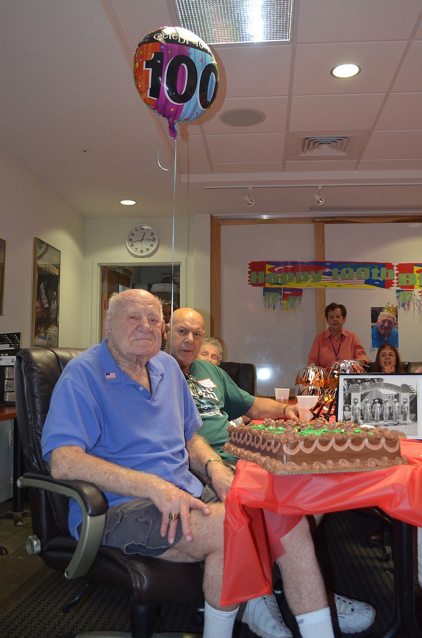 Sol Carson celebrated with friends and family.