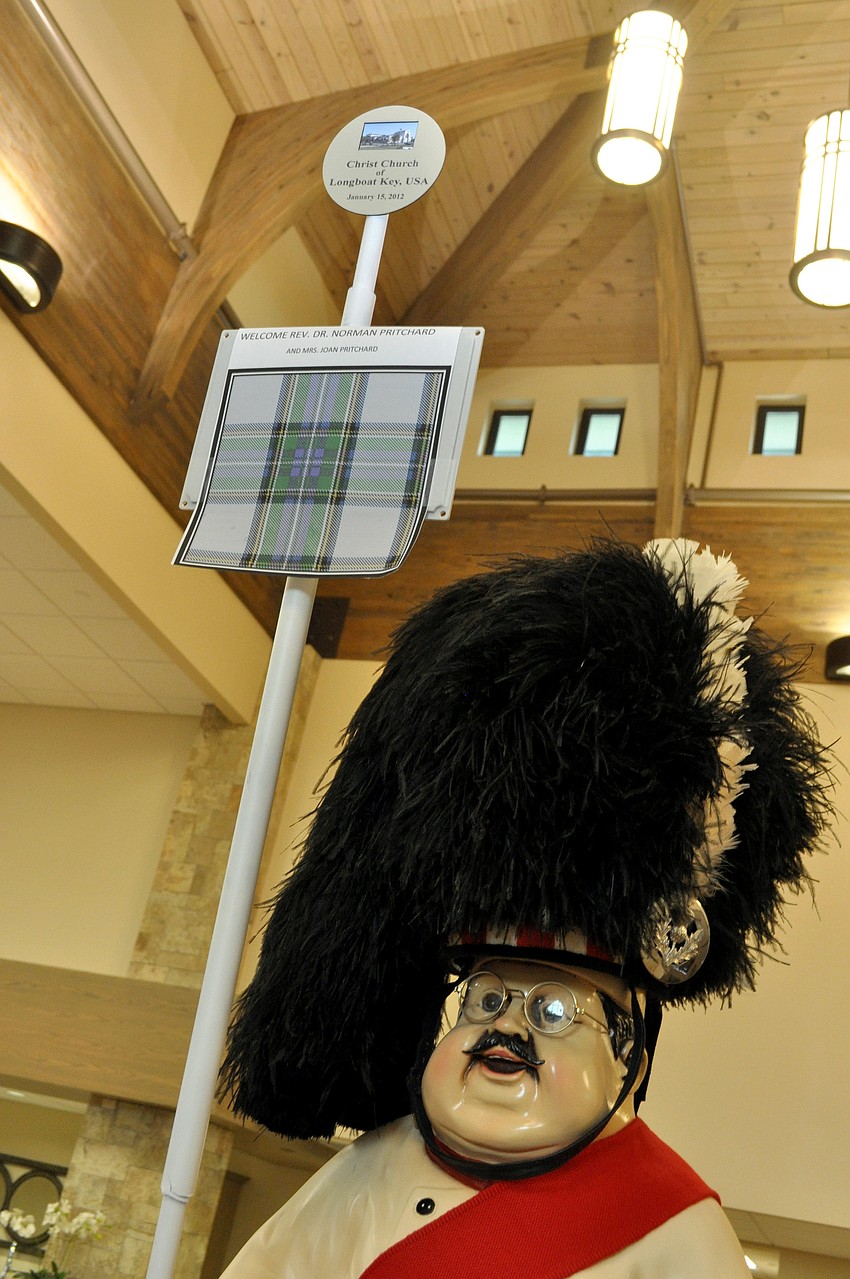 Christ Churchâ€™s decorating committee added some Scottish dÃ©cor at the annual summer barbecue dinner â€” the Rev. Dr. Norman Pritchard is originally from Scotland.
