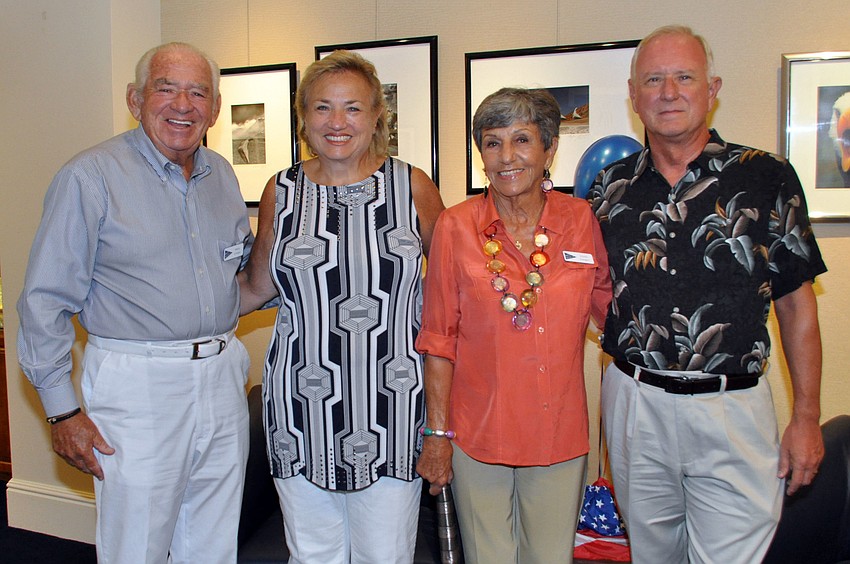 Marty Cooper, Kim Dobson, Uschi Cooper and Gary Dobson