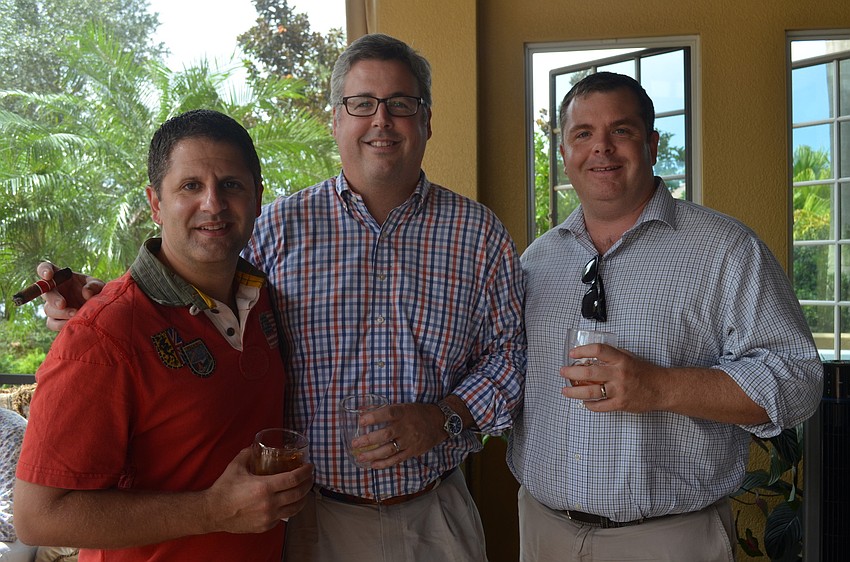 Sean Castellucci, Ted Baran with Steve Horn