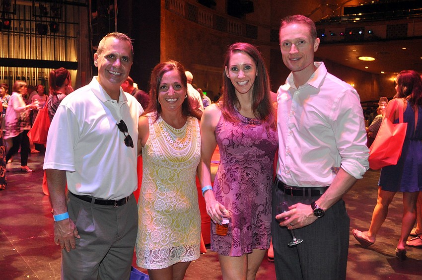 Peter and Teresa Masterson with Jaime and Adam Still