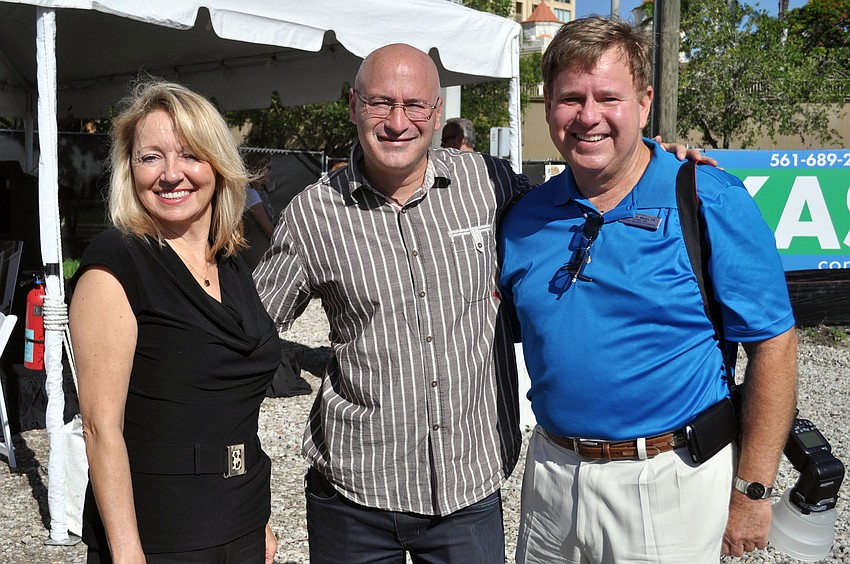 Viviann Allard, Robert Blau and Kevin Moran