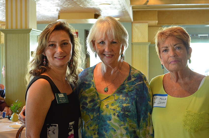 Irina LaRose, LBK Chamber of Commerce, Peg Pluto, Tommy Bahama Restaurant, and Pat Mock.