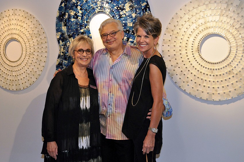 Iris Starr, John Carl and Sally Schule