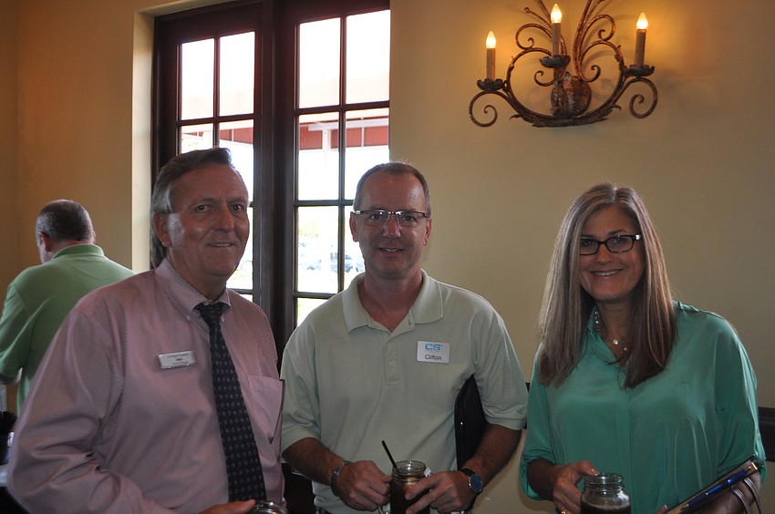 Georges Lussier of BB&T with Clifton Aiken of Capital Solution Services and Wendy Last of Legal Shield