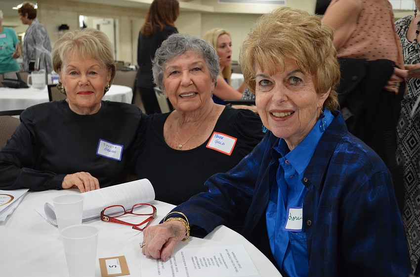 Sylvia Gross, Renee Gold and Loraine Zuckerman.