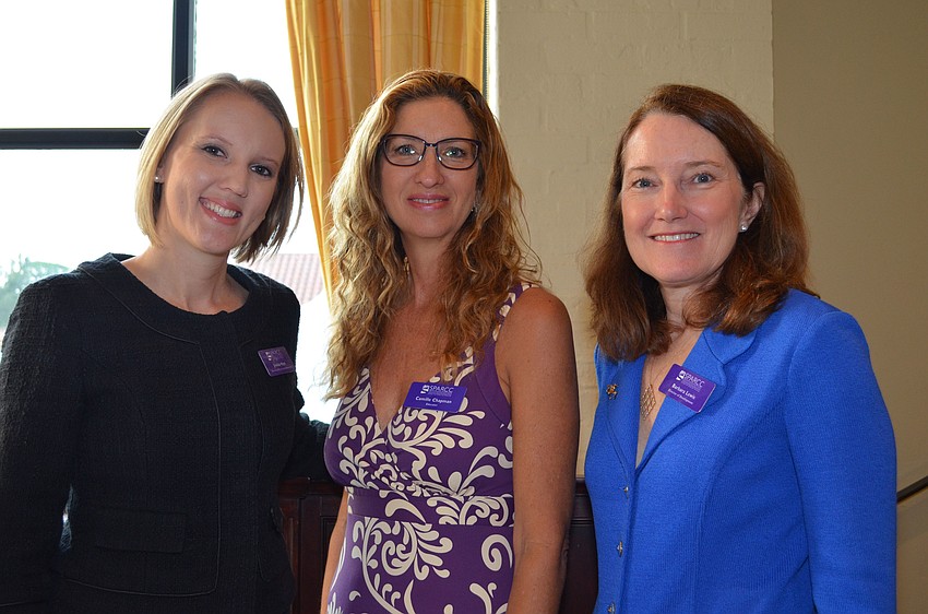 Jessica Hays, Camille Chapman and Barbara Lewis.