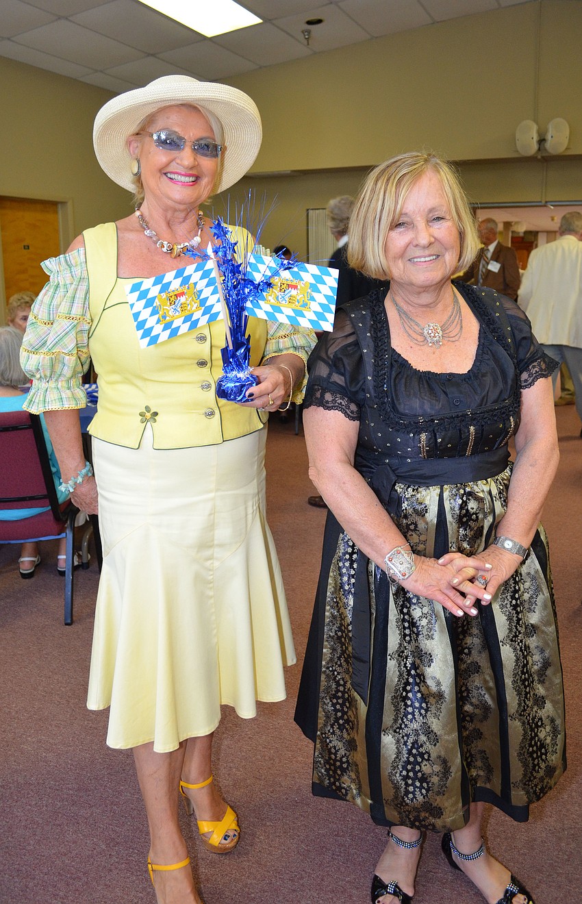 Lydia Bohn and Inge Boudreau are originally from Germany.