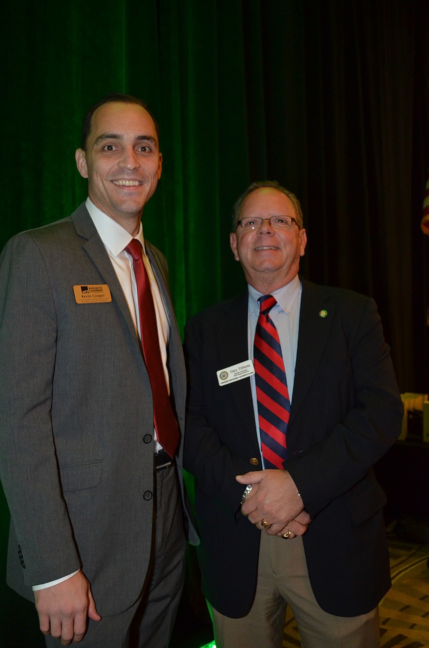 Kevin Cooper and Gary Tibbetts.