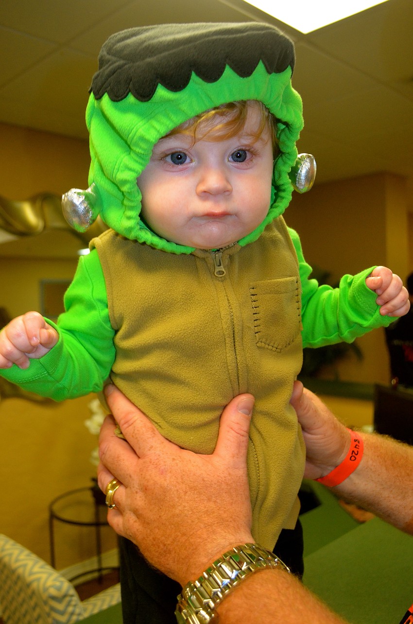 Aidan Ahier is Frankenstein baby.