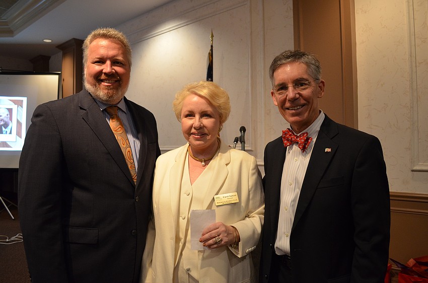 Jamie Miller, Carol Sawyer and Matt Walsh.