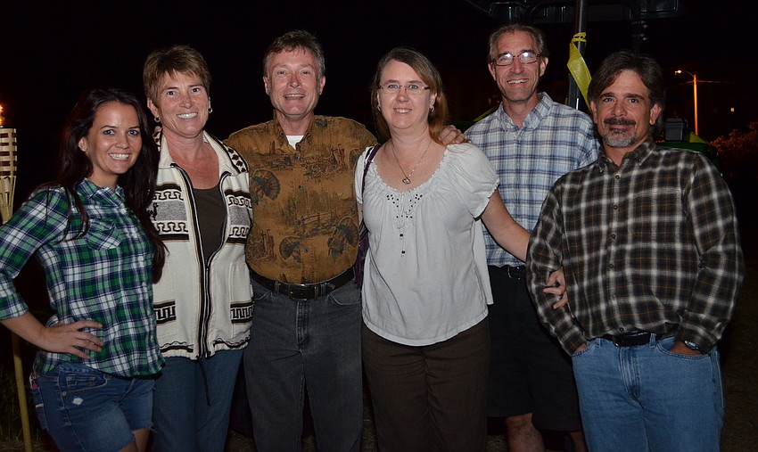 Desiree Hanright, Cheryl Gaddie, Rick Stidham, Tina Johnson, Kevin Fredenburg and Shawn Johnson.