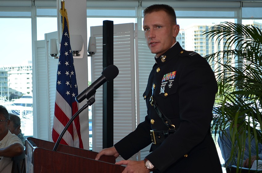 Guest speaker Capt. Geoff Smith is a Sarasota Native.