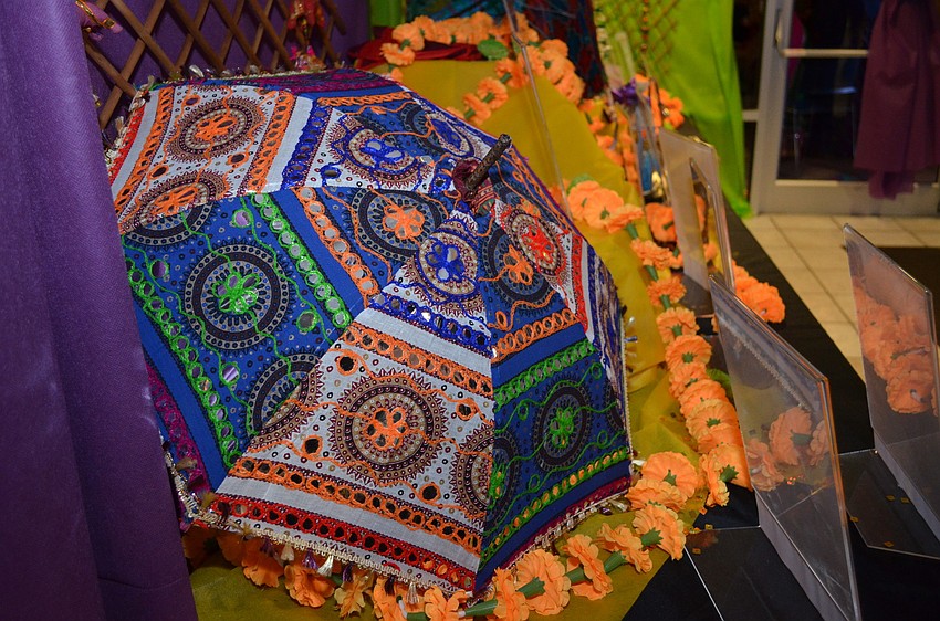 The theme for the evening was East meets West with an India-inspired menu and dÃ©cor.