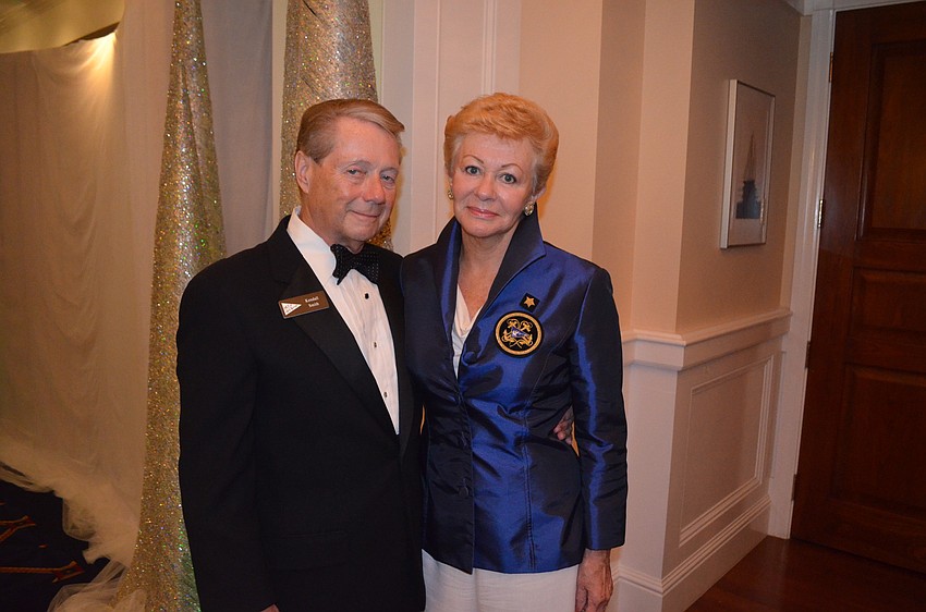 Kendall and Rear Commodore Lynn Smith