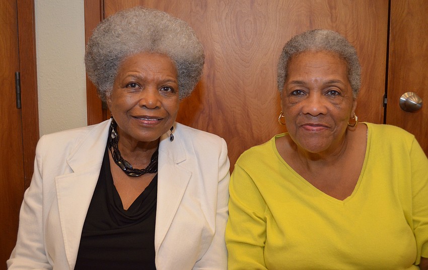 Gloria Darville and Ina Black.