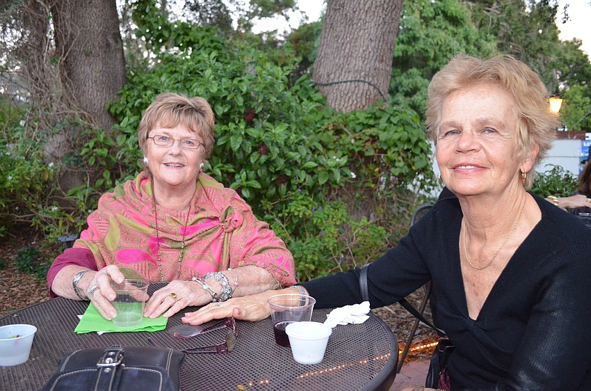 Carolyn Stokes and JoAnn Matray.