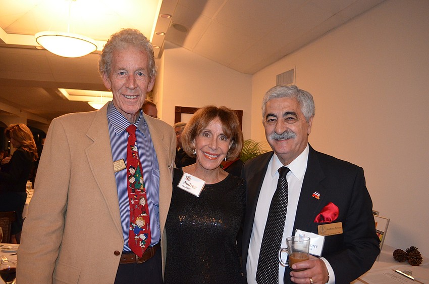 Randy Schweitzer, Audrey Marten and Anthony Sawyer