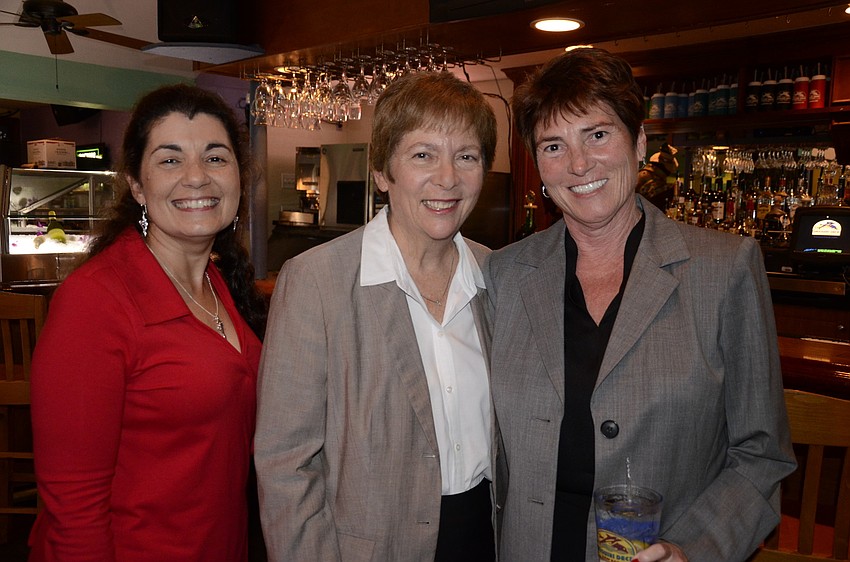 Lourdes Ramirez, Nora Patterson and Cheryl Gaddie