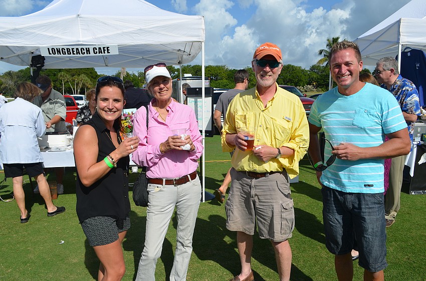 Dominique Hurteau, Pat and Art Baer and Christian Martineau