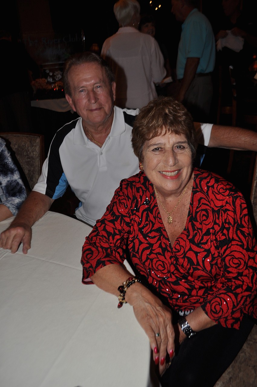 Norm Niemiec sits with his wife, Dorothy.