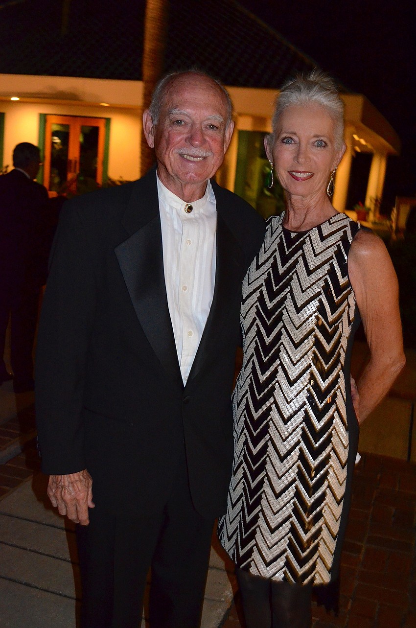 Jim and Nancy Kopnisky get ready to dance.