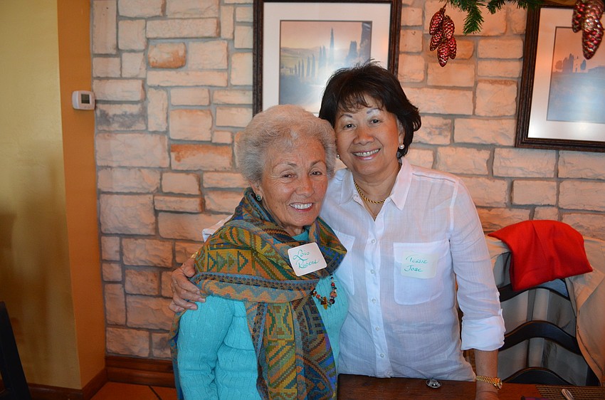 Lois Rubens and Tessie Jose