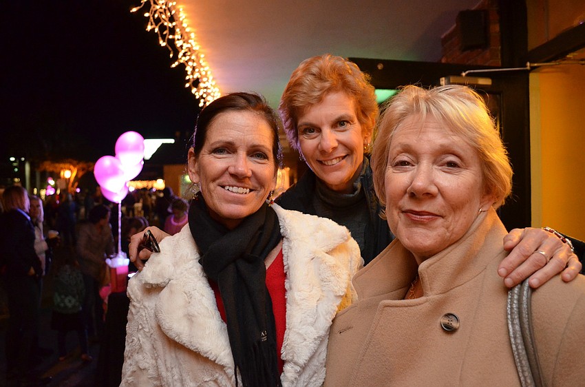 Lola Creighton, Ann McGough and June McEleavy.