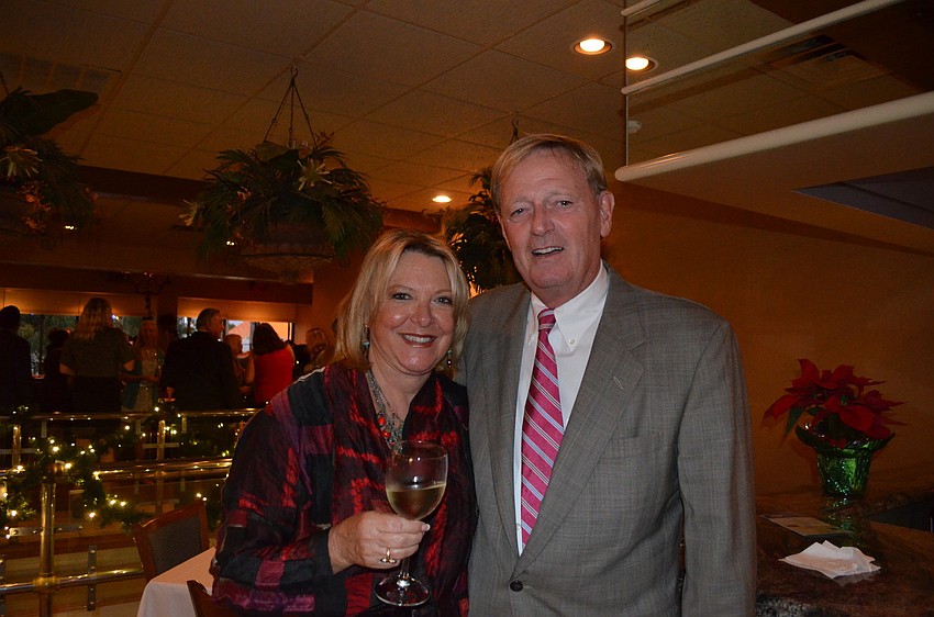 Joan Morgan, owner of Dream Weaver, and Danny Williams, of Michael Saunders & Co.