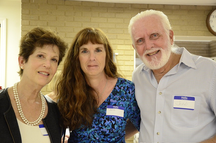 Laura McCabe, Jane Reifert and John McCabe