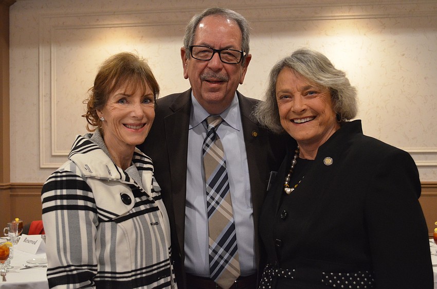 Tamara Ley, Rep. Ray Pilon and Sen. Nancy Detert.